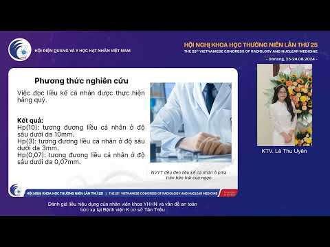 4. Đánh giá liều hiệu dụng của nhân viên khoa YHHN và vấn đề an toàn bức xạ (KTV. Lê Thu Uyên)