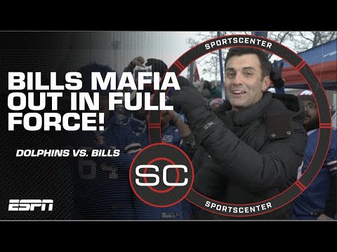 Jeff Darlington gets a taste of Bills Mafia 😂 | SportsCenter
