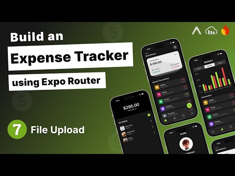 Build an Expense Tracker App with Expo Router #7 - File Upload
