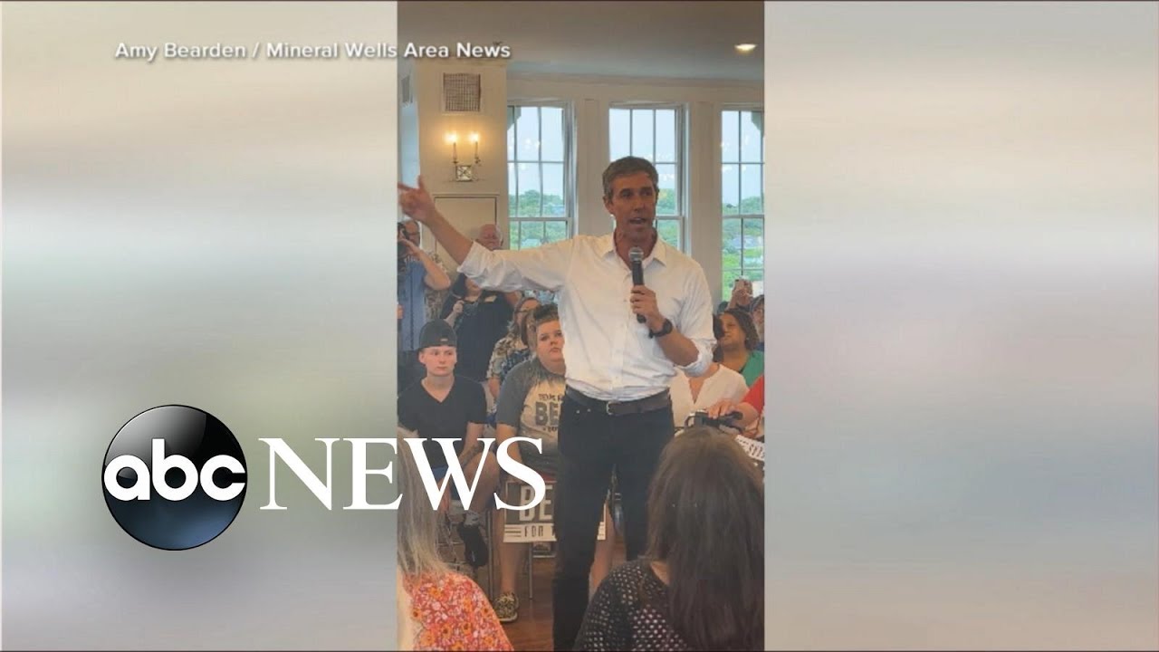 Beto O’Rourke calls out heckler at campaign event