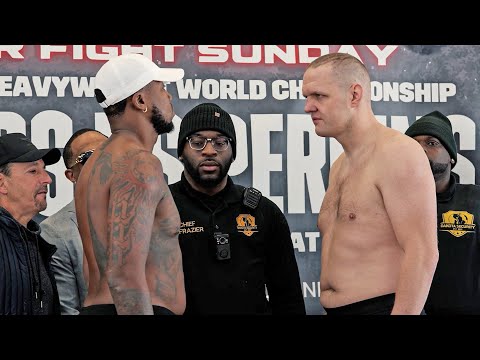 TENSE! Brandon Moore vs Skylar Lacy WEIGH IN & FACE OFF | Claressa Shields Undercard