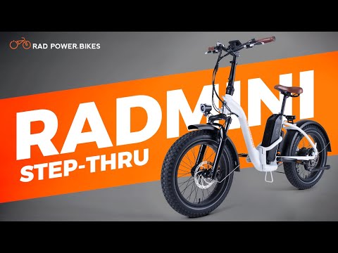 RadMini Step-Thru 2 Electric Folding Bike | Live Small, Ride Big