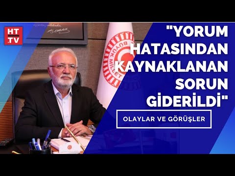 “Yorum hatasından kaynaklanan sorun giderildi”