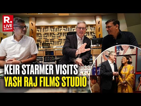 UK PM India Visit LIVE: Keir Starmer Tours Yash Raj Films Studio In Mumbai, Meets Rani Mukerji