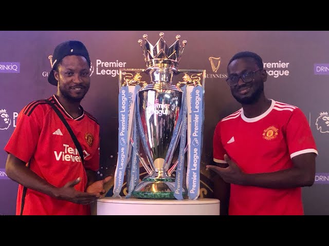 The Premier League Trophy Tour found its way to PitStop in Labone on Sunday the 16th of March 2025, where lovers of the beautiful game not only got the chance to take pictures with the real Premier League trophy, but also get to enjoy some great Guinness and Guinness Extra Smooth, all while feast on a delicious spread of football games such as the London Derby between Arsenal and Chelsea, the EFL Cup final game between Newcastle United and Liverpool, and the match between Leicester City and Manchester United!