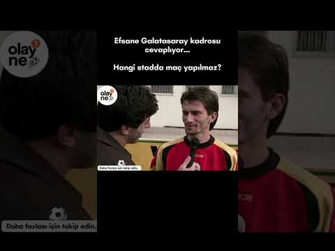 Efsane Galatasaray kadrosu cevaplıyor.#viral #galatasaray  #futbol#football #youtubeshorts #youtube