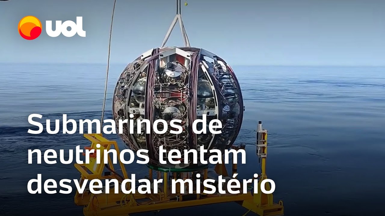Submarinos no Mediterrâneo tentam entender ecos do Universo: detectores de neutrinos | O Impensável