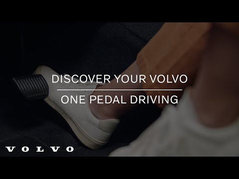 Volvo Electric Car One-Pedal Driving