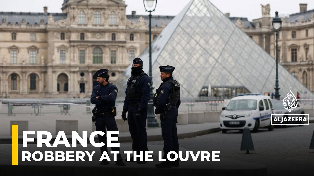 ‘Priceless’ jewels stolen from France’s Louvre Museum in four-minute heist
