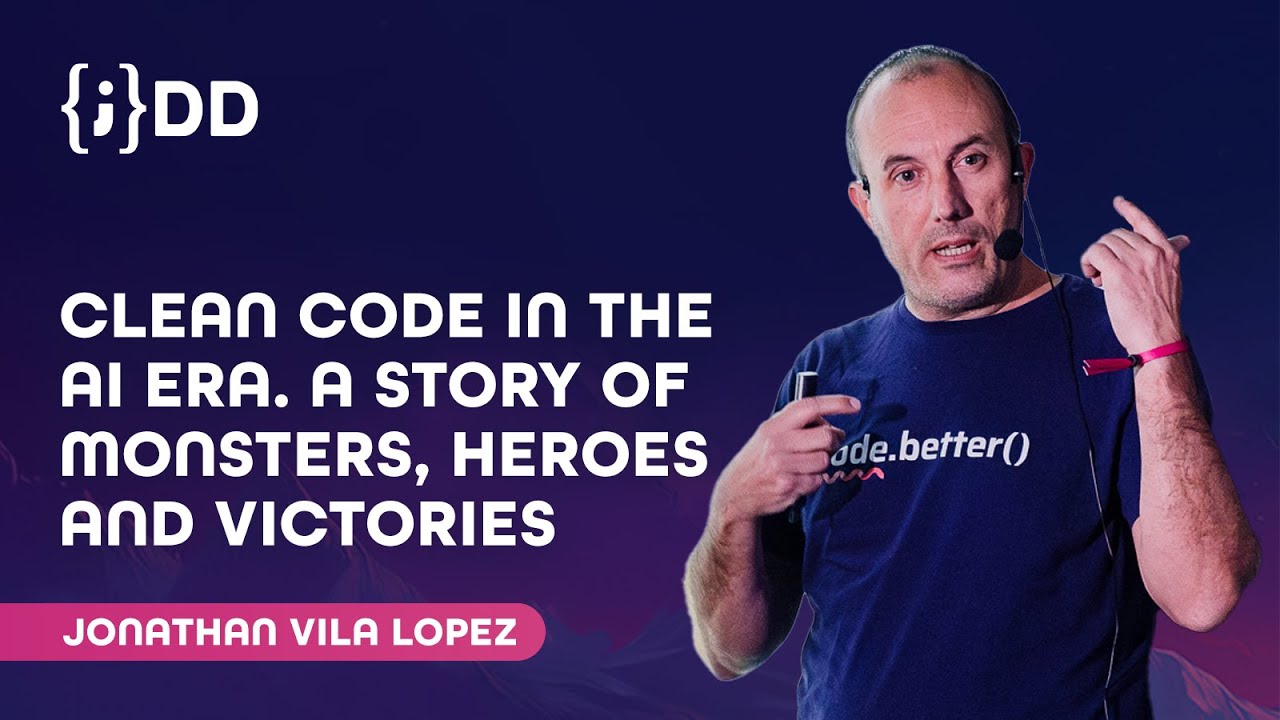 JDD 2024: Clean Code in the AI era - Jonathan Vila Lopez