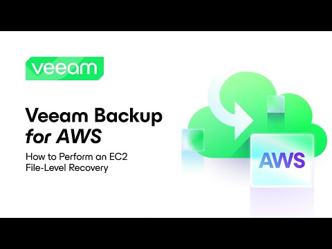 Veeam Backup for AWS: How to Perform an EC2 File-Level Recovery