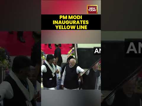 PM Modi Inaugurates ₹7,160 Cr Metro Yellow Line in Bengaluru | 19 KM, 16 Stations Unveiled