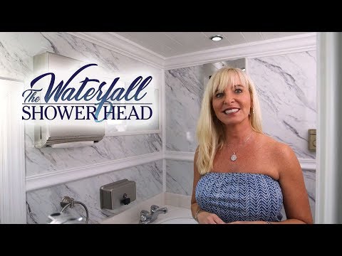 The Waterfall Shower Head Video The Waterfall Shower Head Video