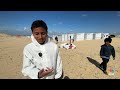 Kids in Gaza wear coronavirus suits to protect from cold and wet  - 00:51 min - News - Video