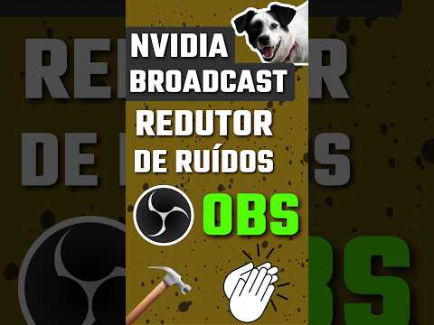 Teste do Redutor de Ruídos do NVidia Broadcast no Obs Studio #audio #obs #abrigo76 .