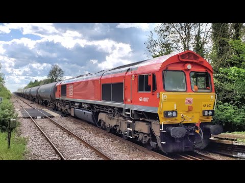 Trains at Lincoln Central & Market Rasen (15/05/2023)