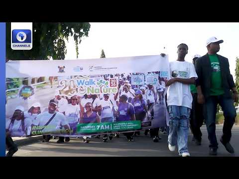 Thousands Take To The Street To Walk For Nature In Lagos