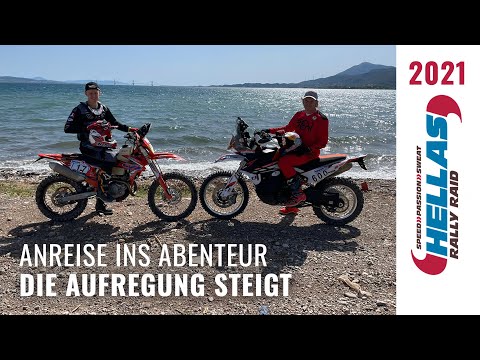 Hellas Rally Raid 2021 mit Davide und Dirk von Zitzewitz: Tag 1 - Anreise