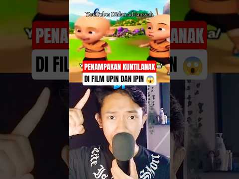 PENAMPAKAN KUNTILANAK DI FILM UPIN IPIN 😱#upinipin #animasi #kuntilanak #misteri #shorts
