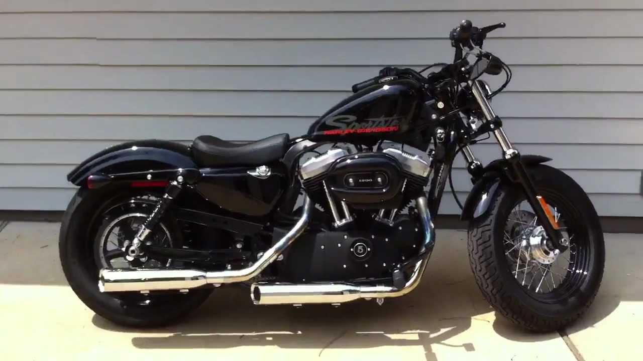 Screaming Eagle Exhaust Sound - Harley Forty-Eight (48) - YouTube