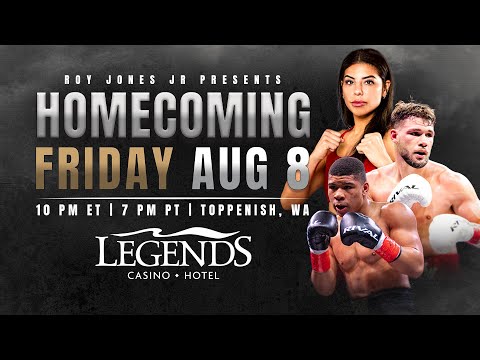 Roy Jones Boxing – Maricela Cornejo vs Natasha Spence – LIVE Fight Night