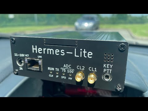SDR tx Hermes lite 2  SDR mobile setup