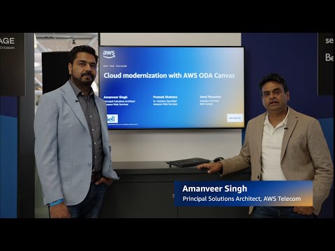 Bell cloud modernization with AWS ODA canvas | Amazon Web Services