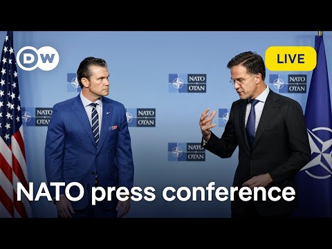 Live: NATO Secretary General Rutte and US Secretary of Defense Hegseth press briefings | DW News