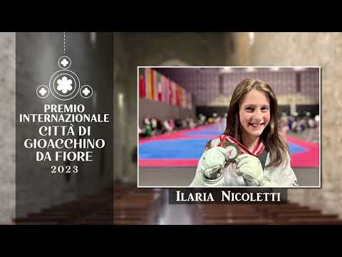 Ilaria Nicoletti - Premio Internazionale Città di Gioacchino da Fiore 2023