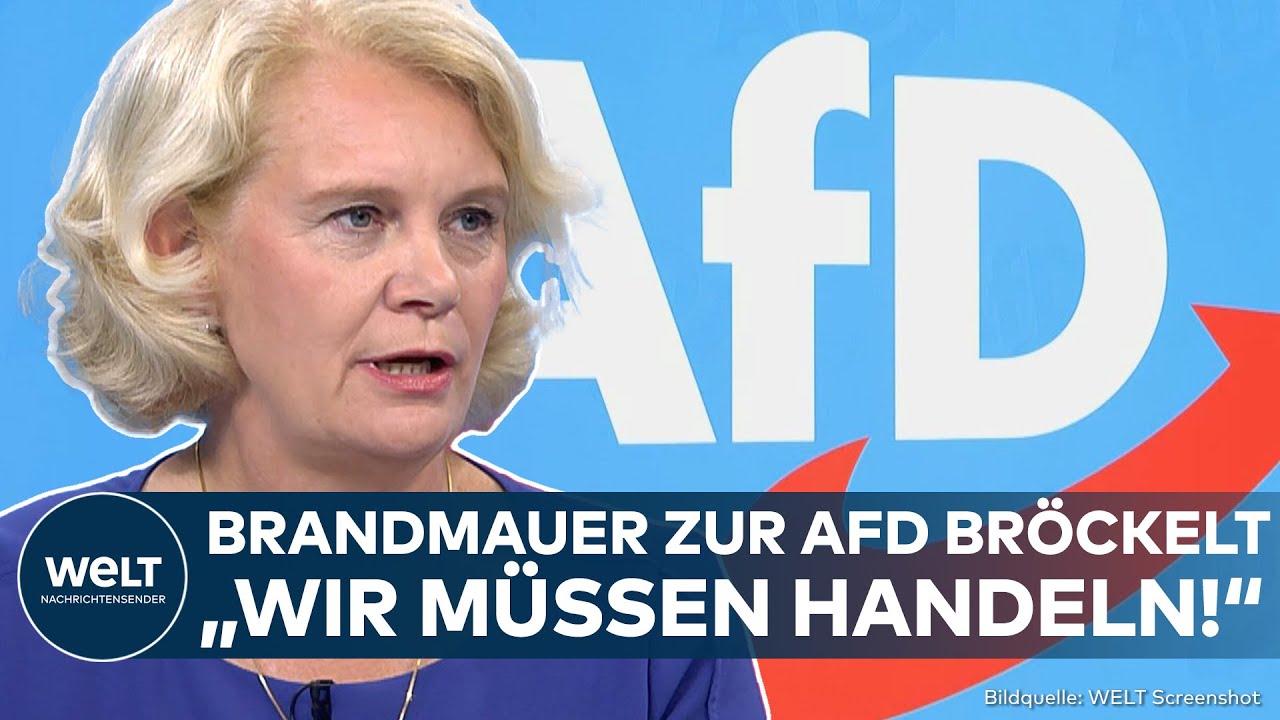 DEUTSCHLAND: Brandmauer bröckelt! Mehrere Ex-Politiker der CDU fordern Kurswechsel bei der AfD
