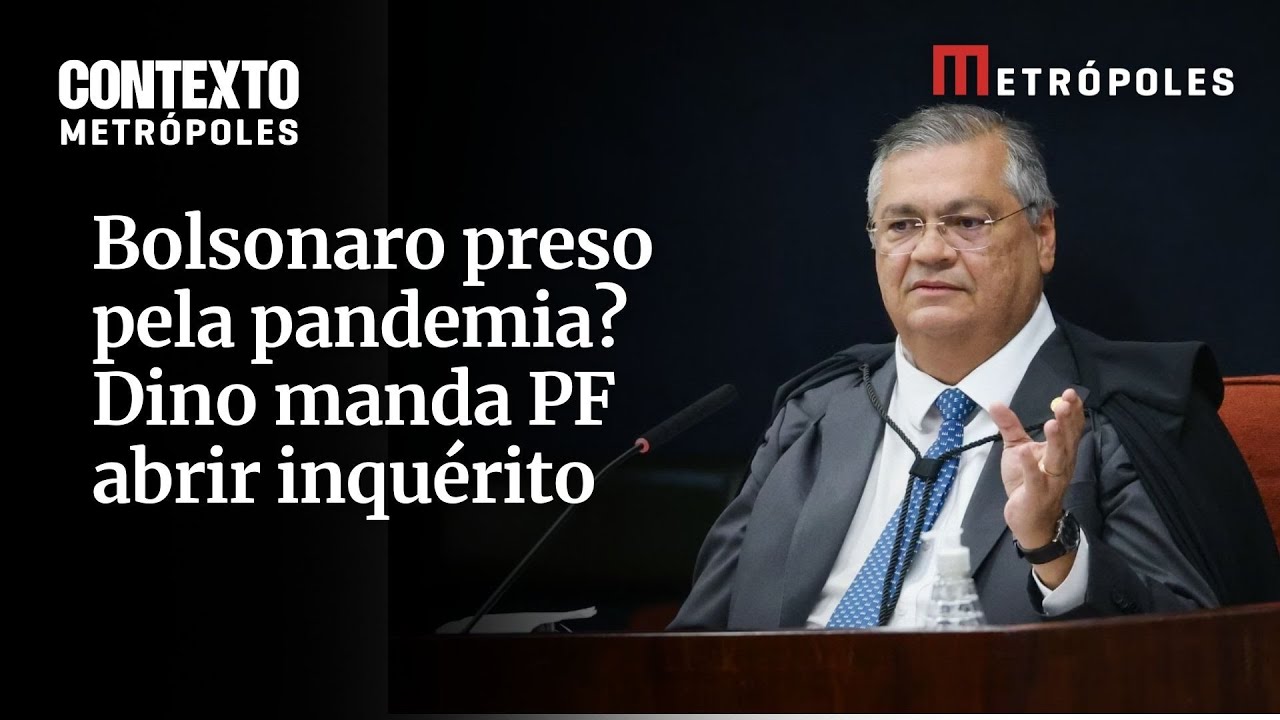 Dino manda PF abrir inquérito contra Bolsonaro por gestão da pandemia