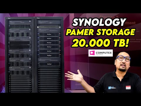 Storage 20.000 TB, Teknologi Pengaman Data Baru, Cloud Pribadi: Synology di Computex 2024