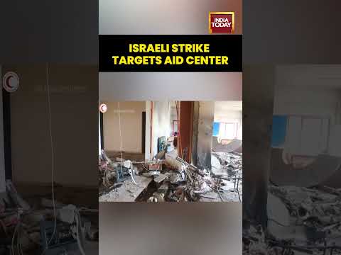 Israeli Strike Hits Red Crescent HQ in Gaza | #indiatoday  #shorts