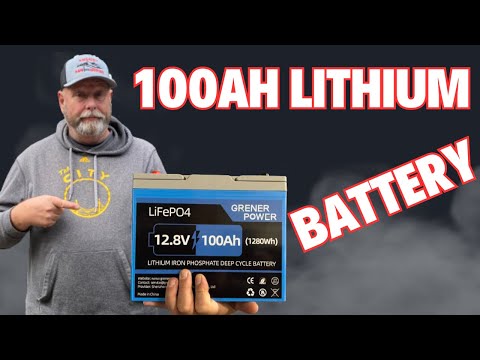 GRENERPOWER 12V 100Ah LiFePO4 Battery,10 Year Lifespan!