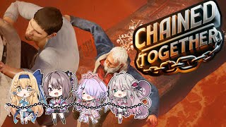 鎖に繋がれたおじさん4人で地獄からの生還だお⛓【#ゲーム実況  #chainedtogether  #vtuber】