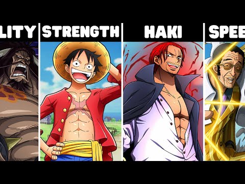 The STRONGEST Characters in EVERY Category in One Piece!