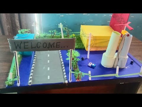 Producing Electricity from smoke || Working Model || Class 8th 