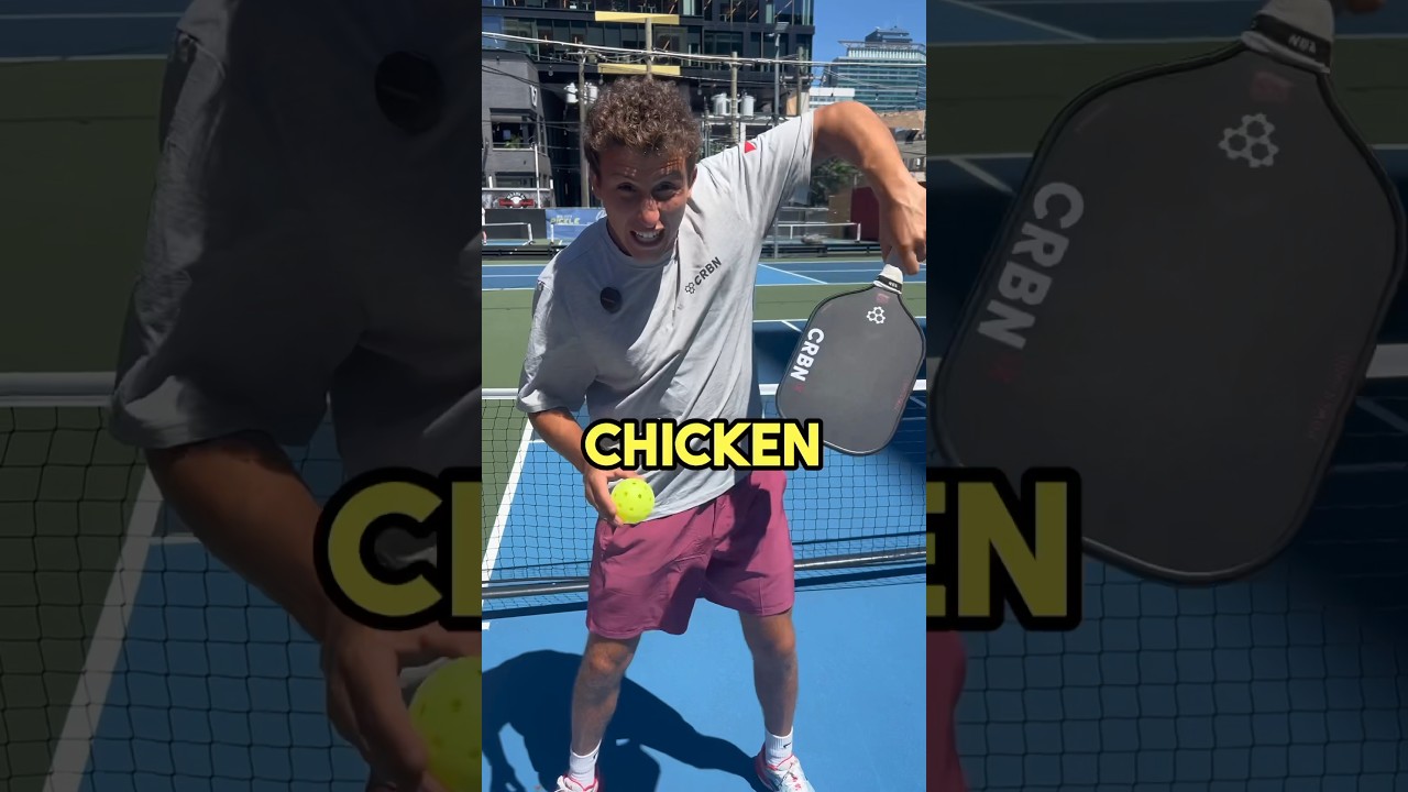 Stop Getting CHICKEN WINGED (Here’s how) 🐓🍗 #pickleball #pickleballtips #shorts