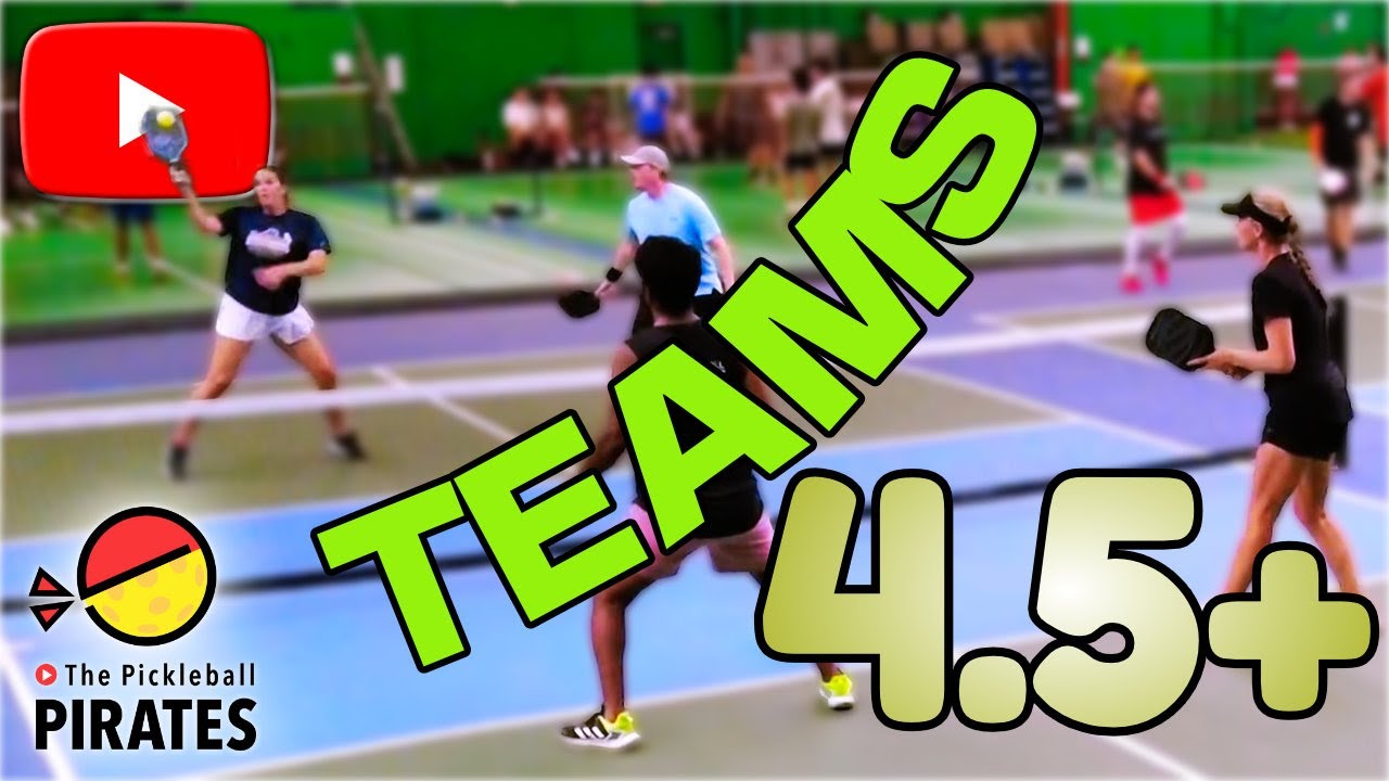What Pickleball 4.5+ Mixed Doubles with Rally Scoring Looks Like
