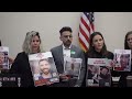 LIVE: Families of Hamas hostages speak in Washington, DC  - 01:13:26 min - News - Video