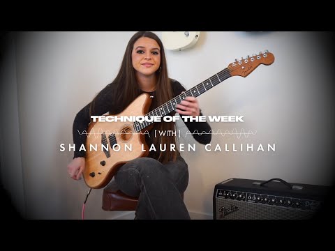 Dive into Harmonics with Shannon Lauren Callihan | Technique Of The Week | Fender