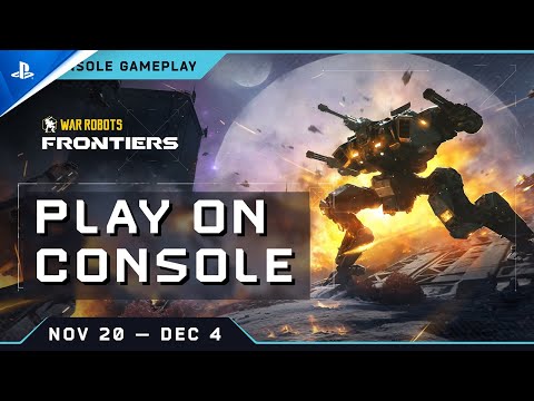 War Robots: Frontiers - Playtest Trailer | PS5 Games