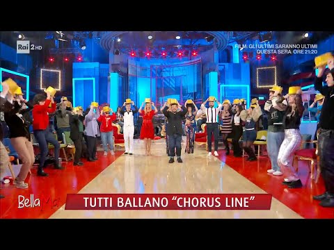Tutti ballano "Chorus Line"- BellaMa' 20/11/2023