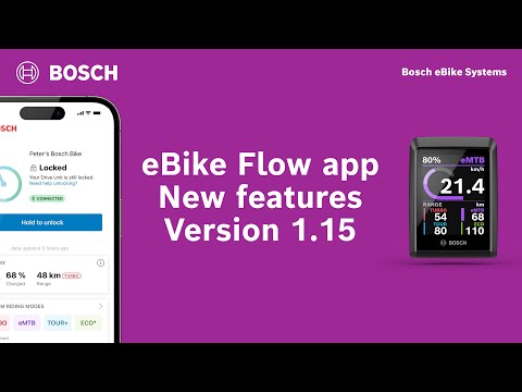 New features for the eBike Flow app | Update August 2023 | Version 1.15