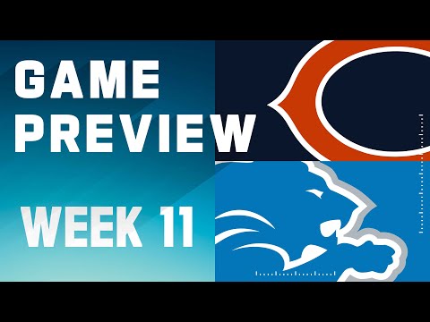 Chicago Bears vs. Detroit Lions | 2023 Week 11 Game Preview video clip