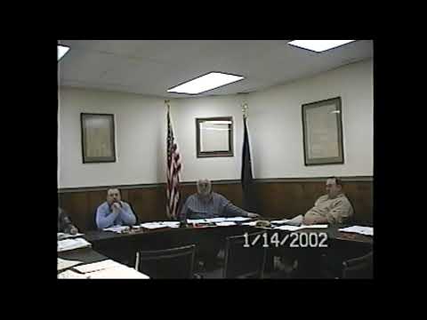 Champlain Village Board Meeting 1-4-02