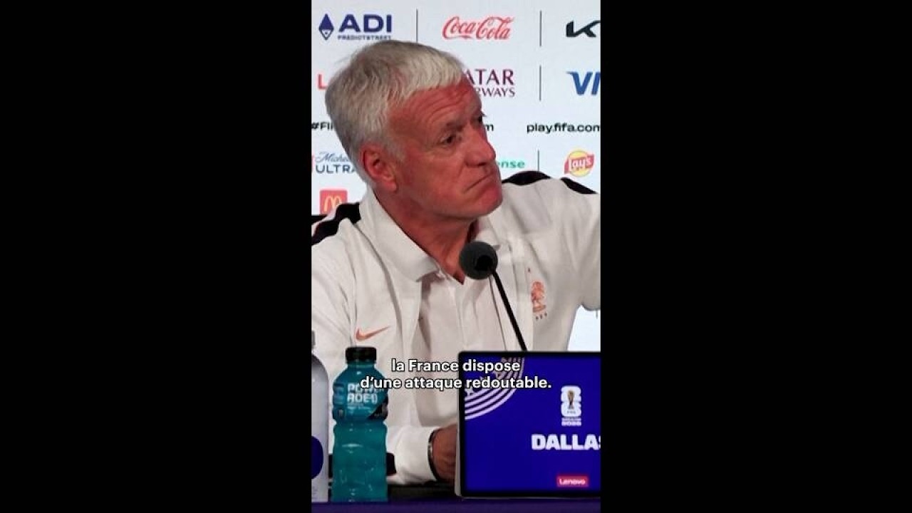 Didier Deschamps : « l'Espagne est favorite »