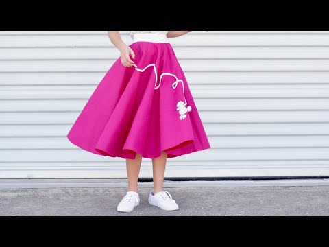 How to Make a Poodle Skirt