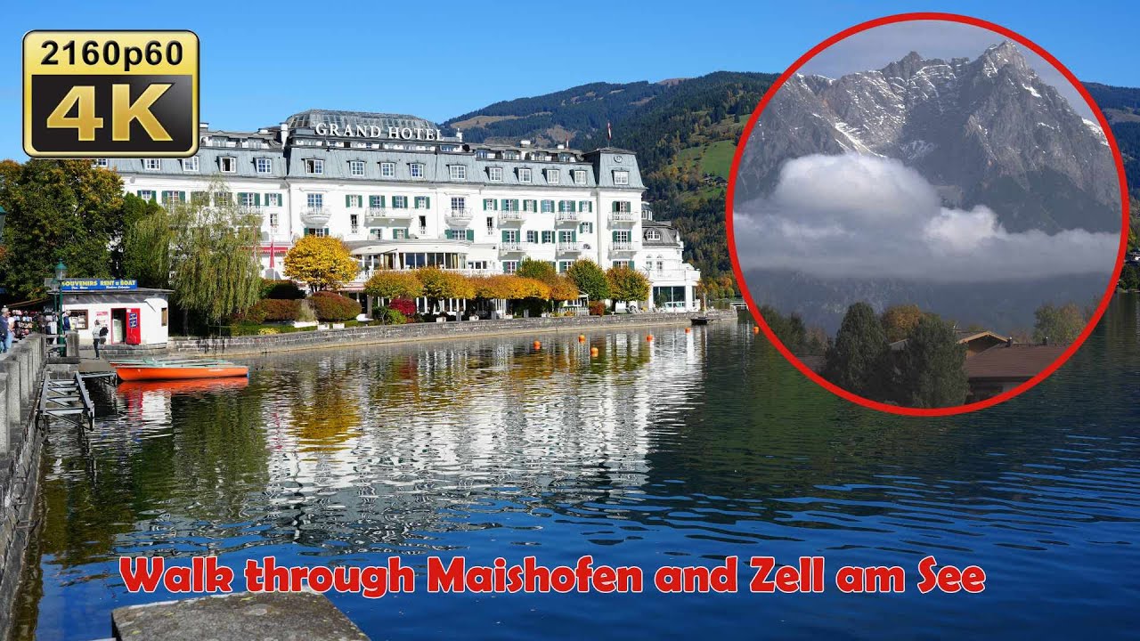 Walk through Maishofen and Zell am See - Austria 4K Travel Channel