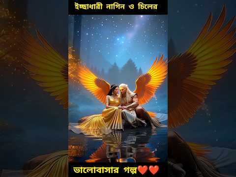 ইচ্ছাধারী নাগিন ও চিলের ভালোবাসার গল্প:-#ai #facts #viral #cartoon #trending #aishorts #3D #aiart